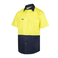 WORKIT Hi-Vis 2 Tone Lightweight Short Sleeve Shirt