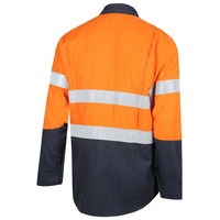 WORKIT Fire Resistant RIPSTOP FR Inherent 215gsm Taped Shirt