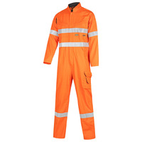 WORKIT FLARX PPE1 FR Inherent 190gsm Vented Taped Coverall