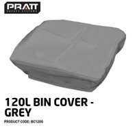 120l Bin Cover Grey
