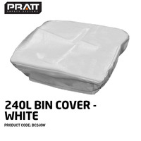 240l Bin Cover White