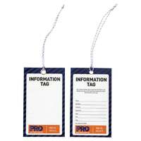 Safety Tag -125mm X 75mm Information (Blank)
