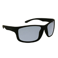 Ugly Fish P1622 Matt Black Frame Smoke Lens Fashion Sunglasses