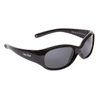 Ugly Fish PB001 Shiny Black Frame Smoke Lens Fashion Sunglasses