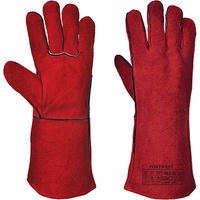 Welders Gauntlet Red XL Regular