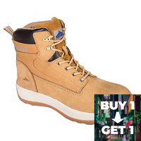 Portwest Constructo Nubuck Boot S3 HRO Buy 1 Get 1 Free