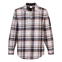 Portwest KX3 Check Flannel Shirt