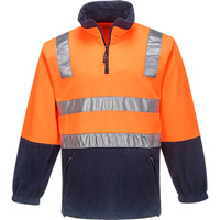 Prime Mover Polar Fleece Jumper with Tape