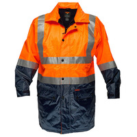 Prime Mover Fleece Lined Rain Jacket with Tape
