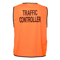 Prime Mover Traffic Controller Hi-Vis Vest Class D 3x Pack