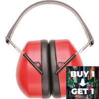 Super Ear Muffs EN352 Red Regular Buy 1 Get 1 Free