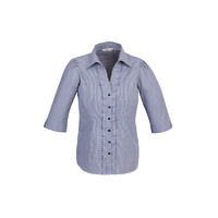 Biz Collection Ladies Edge 3/4 Sleeve Shirt