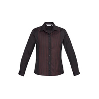 Biz Collection Ladies Reno Panel Long Sleeve Shirt