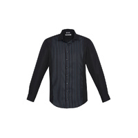 Biz Collection Mens Reno Panel Long Sleeve Shirt
