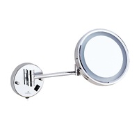 5X LED Magnifying Mirror Wall Mount - One Side