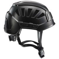Inceptor Grx Vented Helmet Black C/W Reflective Stickers