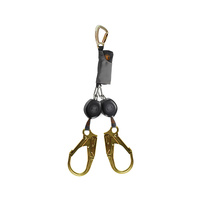 Peanuttwin Leg 2.5mt Retractable Shock Absorbing Lanyard