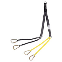 Transport 5 Point Webbing Lift Straps For Horizontal Extraction 1600mm