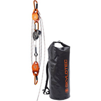 Lory 5:1 Pulley Kit Rope Rescue Work Positioning System 30M