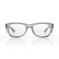 SafeStyle Classics Graphite Frame Clear Lens Safety Glasses