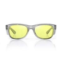 SafeStyle Classics Graphite Frame Yellow Lens Safety Glasses