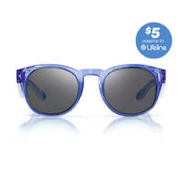SafeStyle Cruisers Blue Frame Tinted Lens Safety Glasses
