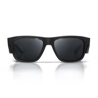 SafeStyle Fusions Matte Black Frame Polarised Lens Safety Glasses