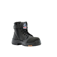 Steel Blue Argyle Zip Composite TPU Outsole Boots