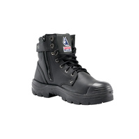 Steel Blue Argyle Zip TPU Outsole BC Boots