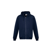Biz Collection Mens Crew Zip Hoodie