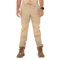 Heavy Lifts Elastic Pant Colour Khaki