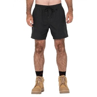 Surf2site Quick Dry Elastic Work Short Colour Black