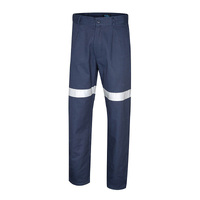 TRU Workwear Heavy Weight Cotton Trousers with 3M Tape