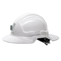 Force360 Broad Brim Miners Hard Hat Non-Vented 6 Point Ratchet Harness Type 1 10 Pack