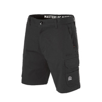 Unit Mens Shorts Work Cargo Demolition Black