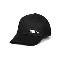 Unit Mens Headwear Flexi Cap Guild Black