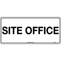 Site Office Sign 450x200mm Metal