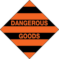Dangerous Goods Hazchem Sign 270x270mm Metal
