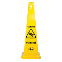 Caution Wet Floor Safety Sign Cone
