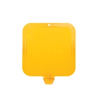 Blank Lock-in Sign Frames Yellow