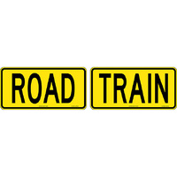 Road Train Vinyl 1200x300mm Pack of 2