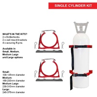 Stainless Single Large 245-375mm Bottlechock Kit