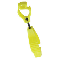 Glove Retainer Clip Hi Vis Yellow