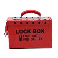 Volt Group Lock Box 13 Person - No Window - Red