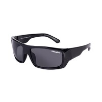 KingGee Unisex Armour Smoke Polarize Safety Glasses Colour Black