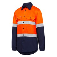 Hard Yakka Shirt Long Sleeve 2 Tone Taped Vented