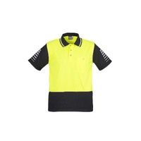 Syzmik Mens Hi Vis Zone Polo
