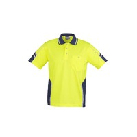 Syzmik Mens Hi Vis Squad S/S Polo