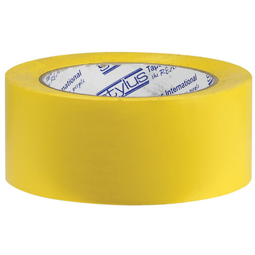 Safety Tape 2 Pack Yellow Black Social Distancing Floor Tape 48mm x 33m Waterproof Anti-Slip Adhesive Hazard Warning Barricade Tape for Caution Dangerous Zones 